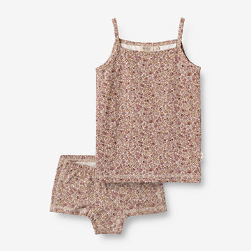 Wheat Main  Undertøj Soffia Underwear/Bodies 0098 grey rose flowers
