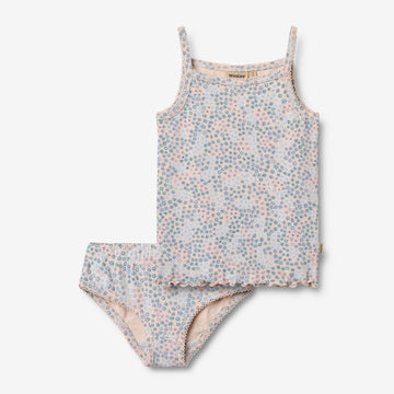 Wheat Main Undertøjssæt Havanna Underwear 2528 powder blue flowers