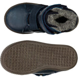 Wheat Footwear Van Velcro Tex Støvle Winter Footwear 1432 navy