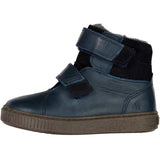 Wheat Footwear Van Velcro Tex Støvle Winter Footwear 1432 navy