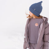 Wheat Outerwear Vandtæt Puffer Jakke COast Jacket 1036 purple stone stars
