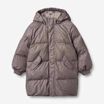 Wheat Outerwear Vandtæt Puffer Jakke COast Jacket 1036 purple stone stars