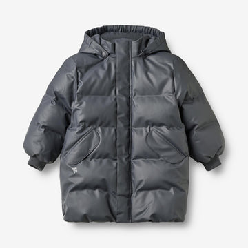 Wheat Outerwear Vandtæt Puffer Jakke Coast Jacket 1292 greyblue