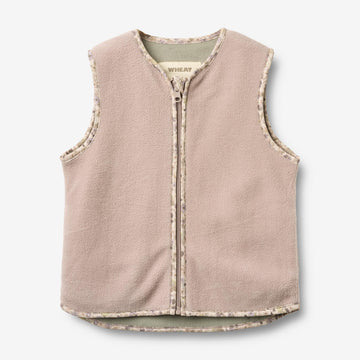 Wheat Outerwear Fleecevest Nonno Vest 1571 soft lavender