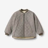 Wheat Outerwear Vendbar Termojakke Lake Jacket 9622 brown stripe