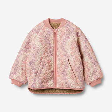 Wheat Outerwear Vendbar Termojakke Lake Jacket 9518 lilac flower rainbow