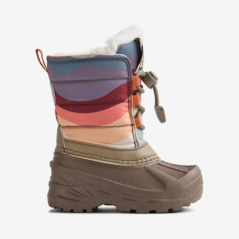 Wheat Footwear Vinterstøvle Aleex Winter Footwear 1236 rainbow waves