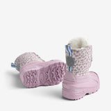 Wheat Footwear Vinterstøvle Aleex Winter Footwear 9735 lilac blue flowers