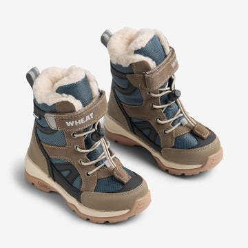 Wheat Footwear Vinterstøvle Dixie Tex Winter Footwear 9681 dark pretroleum