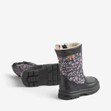 Wheat Footwear Vinterstøvle Koa Tex Winter Footwear 9670 dark charcoal flowers