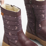 Wheat Footwear Vinterstøvle Koa Tex Winter Footwear 9675 plum truffle stars