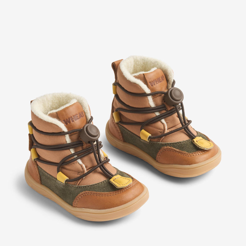 Wheat Footwear Vinterstøvle Milan Tex Prewalkers 9002 cognac