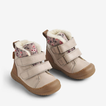 Wheat Footwear Vinterstøvle Snug Tex Winter Footwear 9680 grey moon flowers