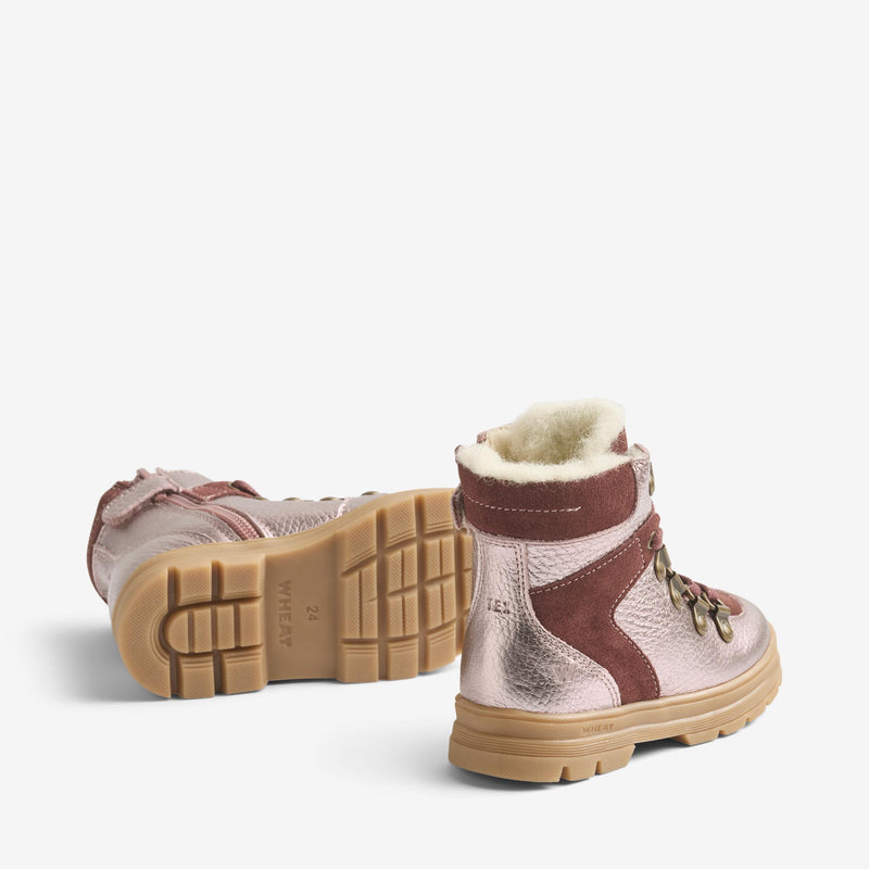 Wheat Footwear Vinterstøvle Toni Hiker Tex Winter Footwear 1038 rose pearl