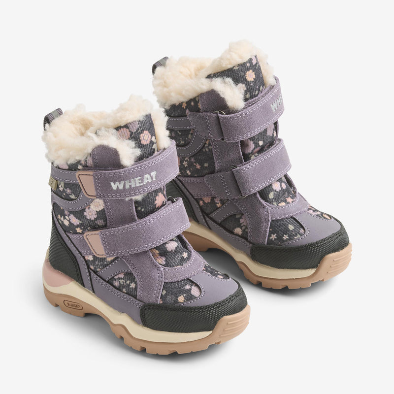 Wheat Footwear Vinterstøvle Trailor Tex Winter Footwear 1035 purple stone