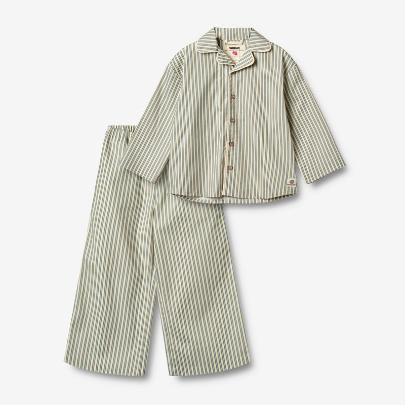 Wheat Collab Wheat x Pernille Teisbæk | Pajamas Bebbo Home 9453 soft stripe