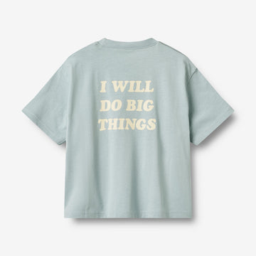 Wheat Collab Wheat x Pernille Teisbæk | T-Shirt S/S Noko Jersey Tops and T-Shirts 1043 blue