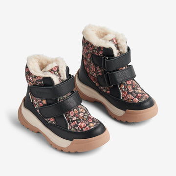 Wheat Footwear Vinterstøvle Millas Tex Winter Footwear 1186 raven wild flowers