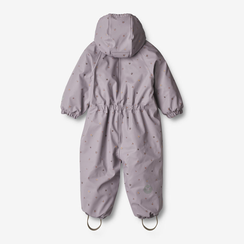 Wheat Outerwear Gummi Flyverdragt Evig | Baby Snowsuit 1347 lavender flowers