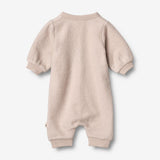 Wheat Wool Uld Fleece Heldragt | Baby Jumpsuits 1356 pale lilac