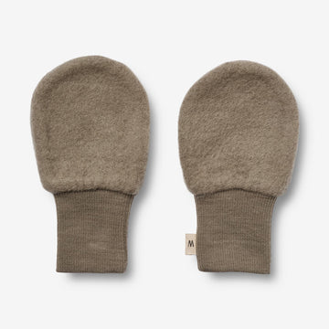 Wheat Wool  Filtet Uld Luffer | Baby Acc 0099 grey stone