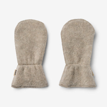 Wheat Outerwear Wool Fleece Mittens Jay Accessories 3204 khaki melange