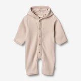 Wheat Wool Uld Fleece Heldragt Ata | Baby Jumpsuits 1356 pale lilac