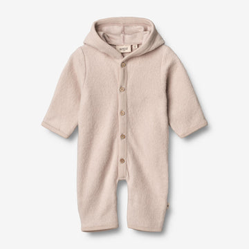 Wheat Wool  Uld Fleece Heldragt Ata | Baby Jumpsuits 1356 pale lilac