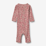 Wheat Wool Uld Heldragt | Baby Jumpsuits 2392 cherry flowers