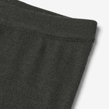 Wheat Uld Strikbukser Neel | Baby Trousers 0025 black coal