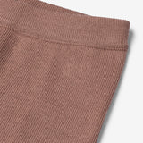 Wheat Uld Strikbukser Neel | Baby Trousers 2121 berry dust