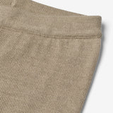 Wheat Uld Strikbukser Neel | Baby Trousers 3239 beige stone