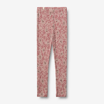 Wheat Wool  Uld Leggings Leggings 2392 cherry flowers
