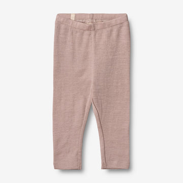 Wheat Wool  Uld Leggings | Baby Leggings 2086 dark powder 