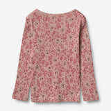 Wheat Wool Langærmet Uld T-shirt Jersey Tops and T-Shirts 2392 cherry flowers