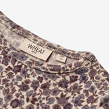 Wheat Wool Langærmet Uld T-shirt | Baby Jersey Tops and T-Shirts 1493 purple flowers