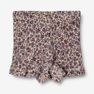 Wheat Wool  Uld Boxershorts Underwear/Bodies 1493 purple flowers