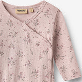 Wheat Main Wrapsuit L/S Everest Jumpsuit 1358 lilac flowers