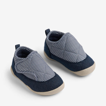 Wheat Footwear indendørssko Mulle Indoor Shoes 1073 ink stripe
