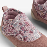 Wheat Footwear indendørssko Mulle Indoor Shoes 9672 dry rose paisley