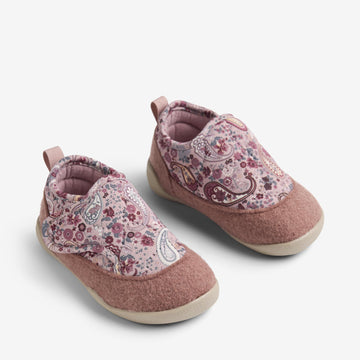 Wheat Footwear indendørssko Mulle Indoor Shoes 9672 dry rose paisley