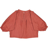 Wheat Bluse Flora Shirts and Blouses 5093 dark terracotta