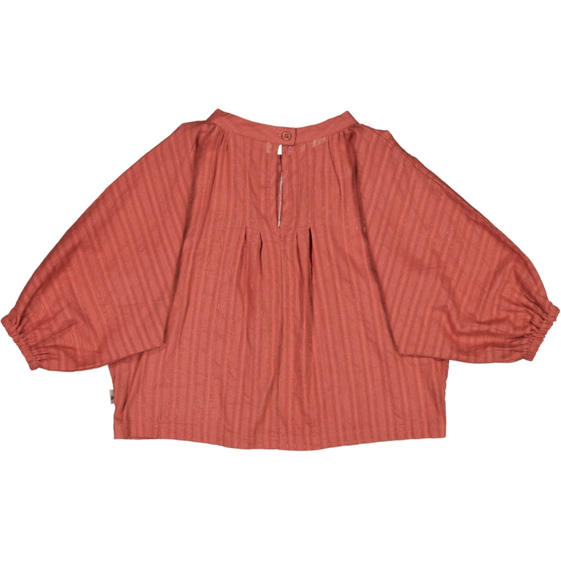 Wheat Bluse Flora Shirts and Blouses 5093 dark terracotta