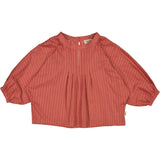 Wheat Bluse Flora Shirts and Blouses 5093 dark terracotta