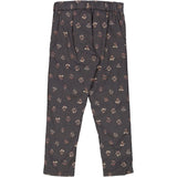 Wheat Main Bukser Carla Trousers 0035 black flowers