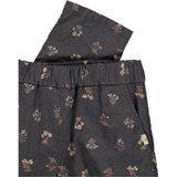 Wheat Main Bukser Carla Trousers 0035 black flowers