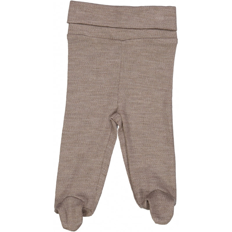 Wheat Wool Bukser Ellis Leggings 3211 grey khaki melange