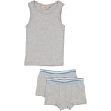 Wheat Drenge Undertøj Underwear/Bodies 0224 melange grey 