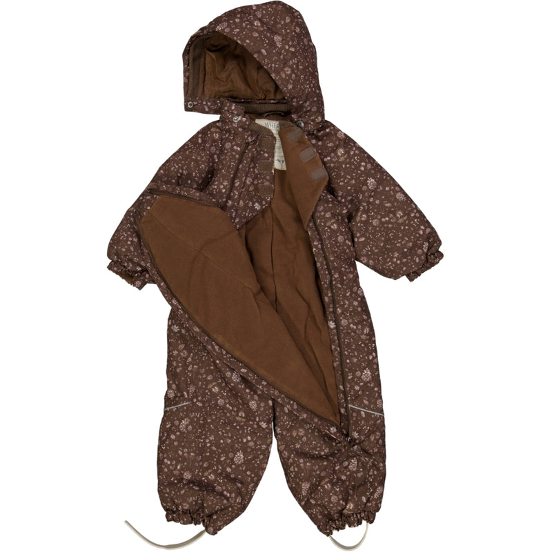 Wheat Outerwear Flyverdragt Adi Snowsuit 3049 cone and flowers