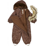 Wheat Outerwear Flyverdragt Nickie Snowsuit 3049 cone and flowers